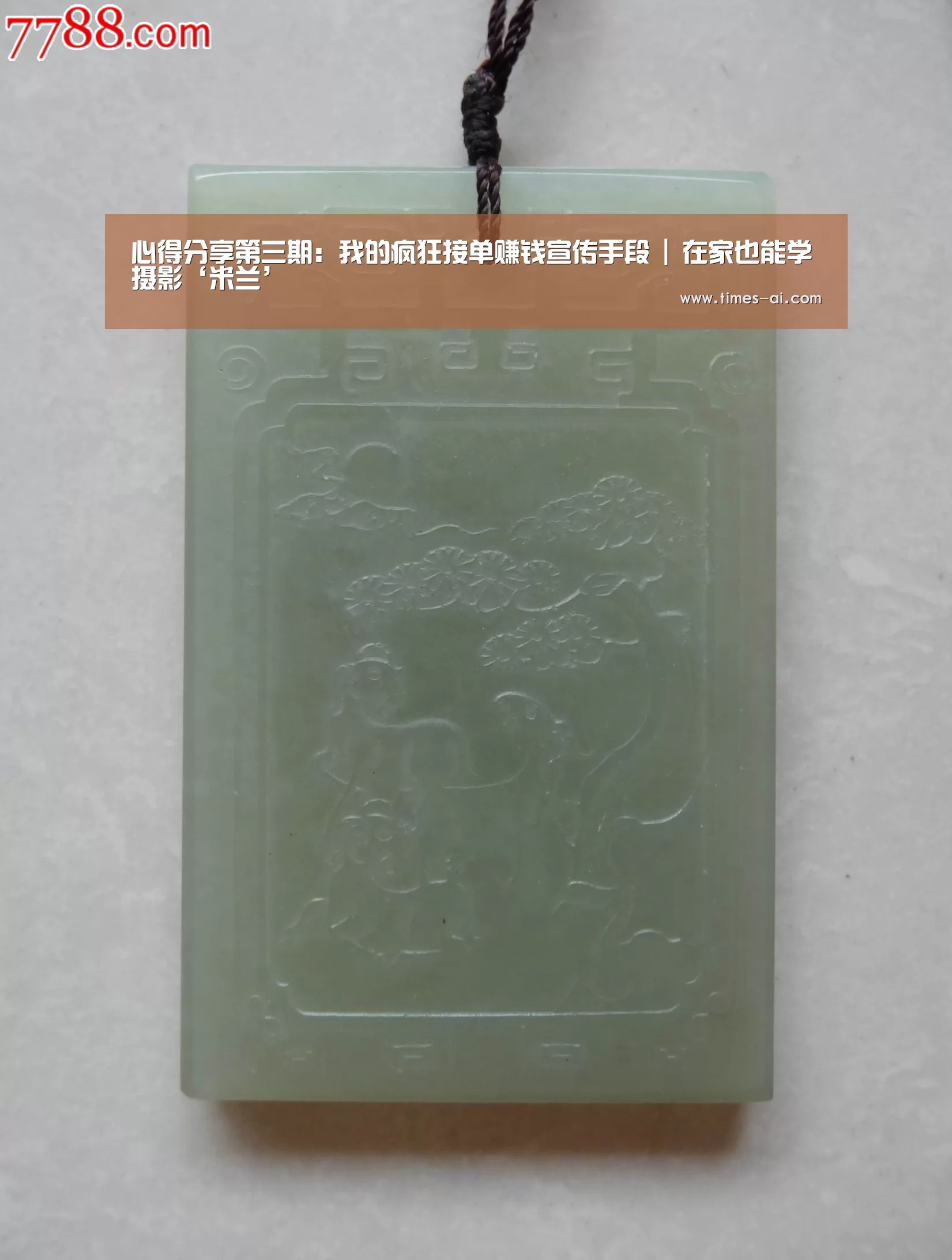 心得分享第三期:我的疯狂接单赚钱宣传手段 | 在家也能学摄影‘米兰’(图1) 米兰